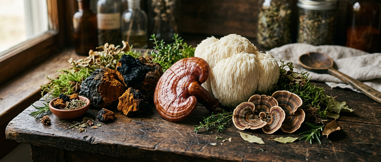 Discover Nature’s Fungi Pharmacy