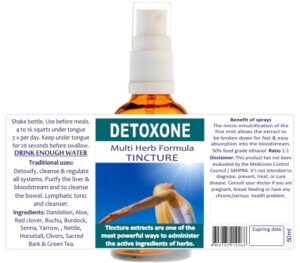 DETOXONE Tincture – Body Detox Support