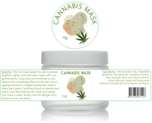 CocoCannabis Face Mask