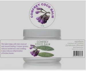 Coco Comfrey Healing Balm