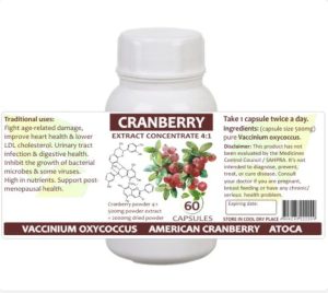Cranberry Extract Capsules