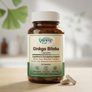 Ginkgo Biloba Capsules – Cognitive & Circulatory Support