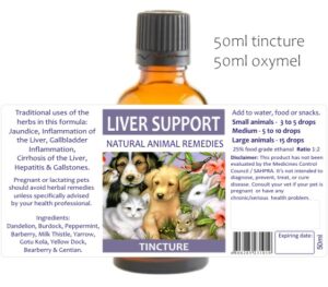 Liver Support Tincture – Pet Liver Health