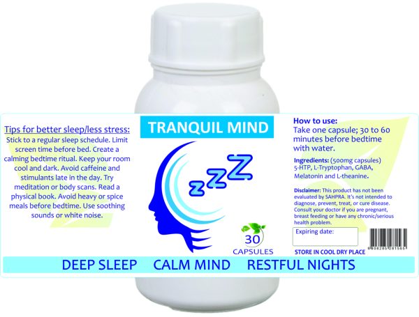 Natural Stress Relief Capsules