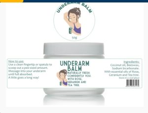 Natural Underarm Coco Balm