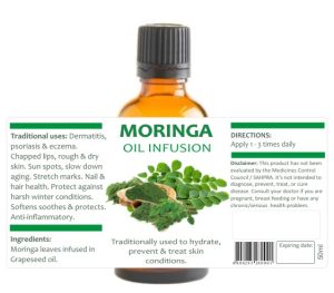 Moringa Oil Infused | Natural Skin Care