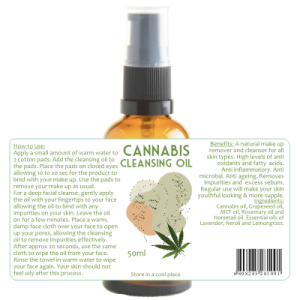 Cannabis Face Makeup Oil