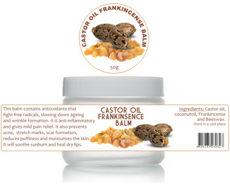 Castor Oil Frankincense Balm