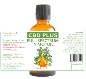 Full Spectrum CBD Oil in MCT