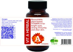 Vitamin A Herbal Capsules