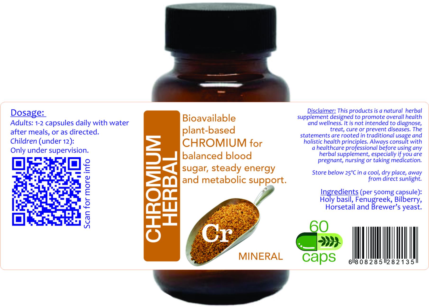 Absolute Chromium Herbal Capsules