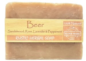 Herbal Beer Rustic Soap
