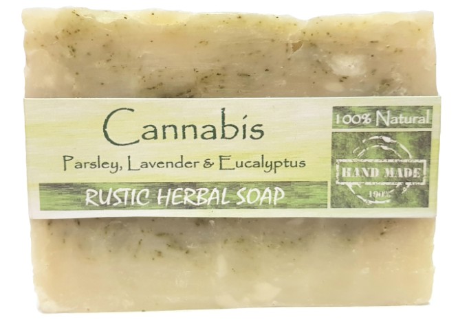 Cannabis Rustic Herbal Soap