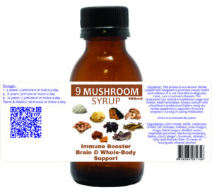 9 Mushroom Syrup