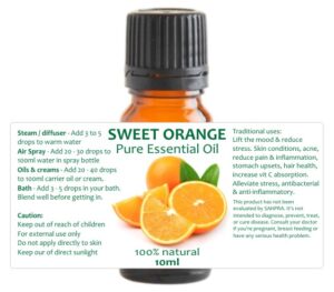 Sweet Orange Pure Essential Oil