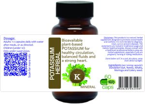 Potassium Absolute Herbal Capsules
