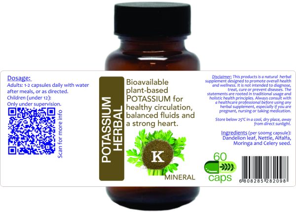 Potassium Absolute Herbal Capsules