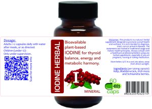 Absolute Iodine Herbal Capsules