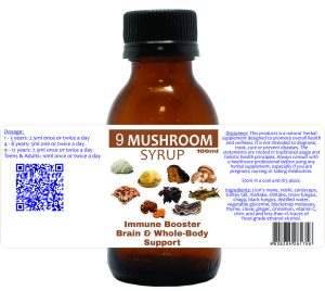 9 Mushroom Complex Syrup