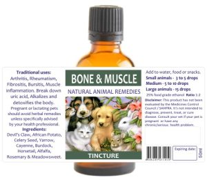 Pet Bone Muscle Tincture