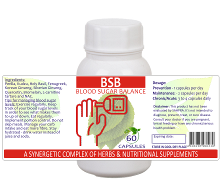 Blood Sugar Balance Capsules