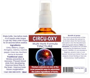 Circu-Oxy Multi Herb Formula Tincture