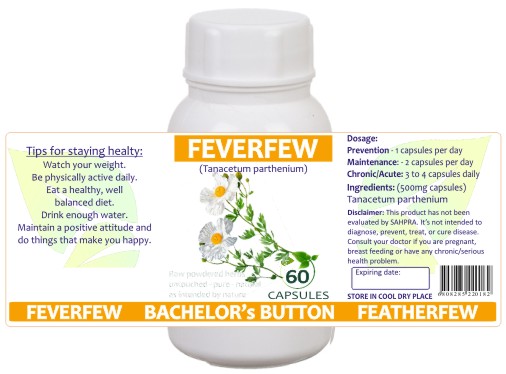 Feverfew - Multi-Herbal Capsules
