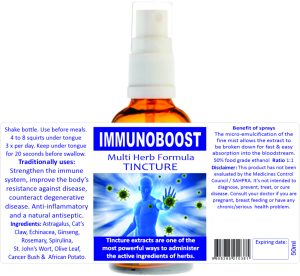 Immunoboost Multi Herb Formula Tincture