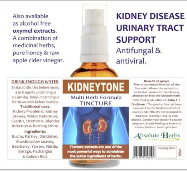 KidneyTone Herbal Tincture