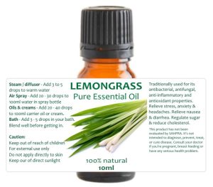 Lemongrass Pure Essential Oil