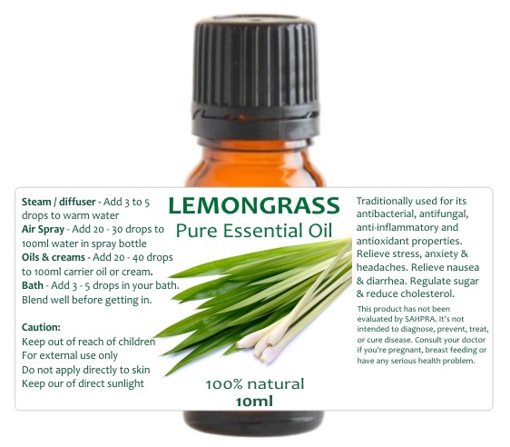 Lemongrass Pure Essential Oil