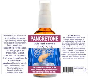 PancreTone Multi Herb Formula Tincture