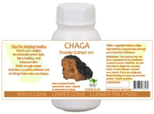Chaga Mushroom 10:1 Powder Extract